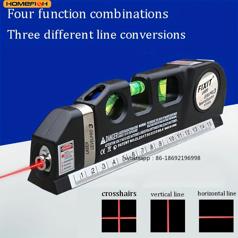 Level Laser Line - HOMEFISH Easy To Use Laser Level
