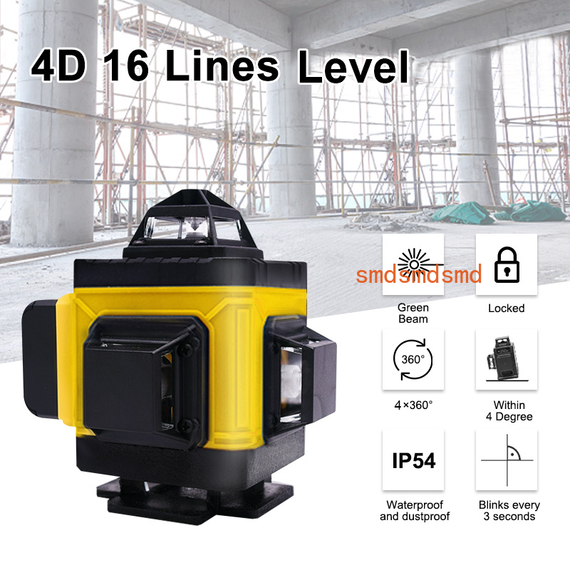 16 Lines 4D Laser Level Horizo - огляд і ціна Level Laser Line