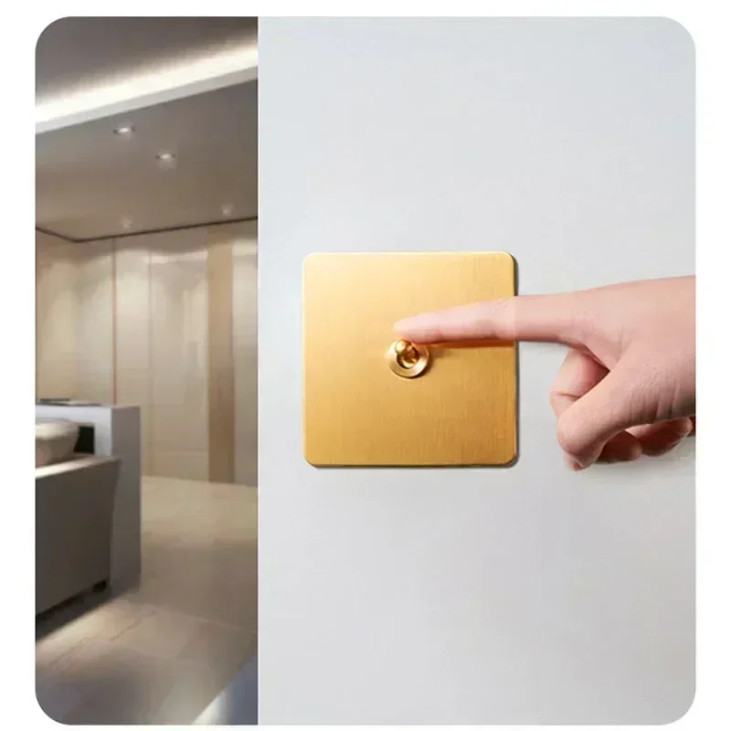 Wall Light Toggle Switch Gold  - огляд і ціна Home Improvement Ideas