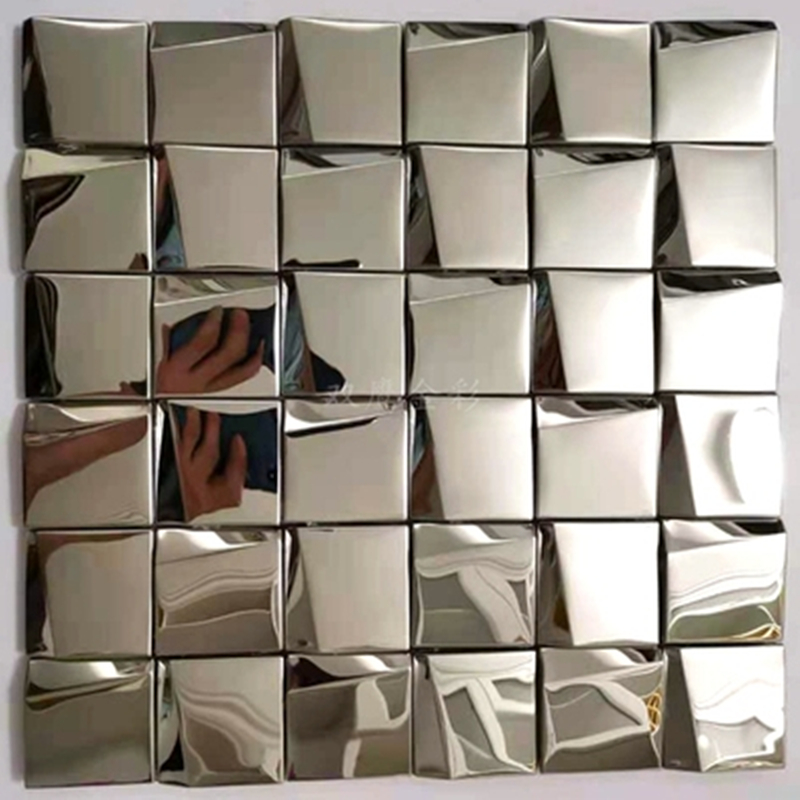 3D Mirror Silver Stainless Ste - огляд і ціна Home Improvement Background
