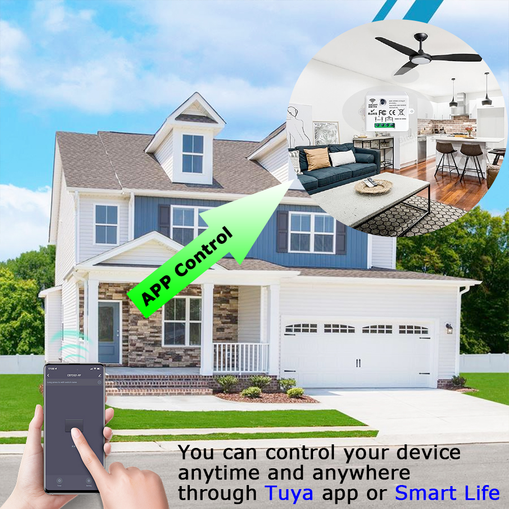 Tuya WiFi Smart Light Switch 4 - огляд і ціна Home Improvement Ideas