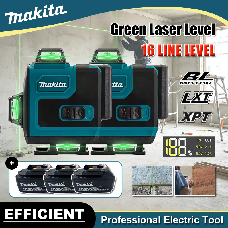 Makita 16-Line Cross Level 360 - огляд і ціна Level Laser Line