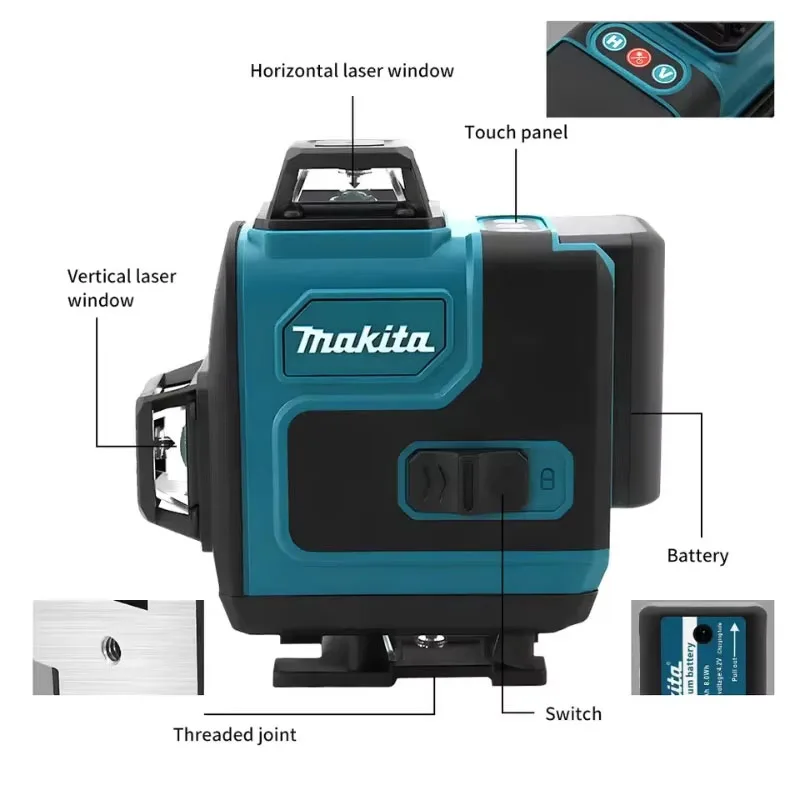Makita 16-Line Cross Level 360 - огляд і ціна Level Laser Line