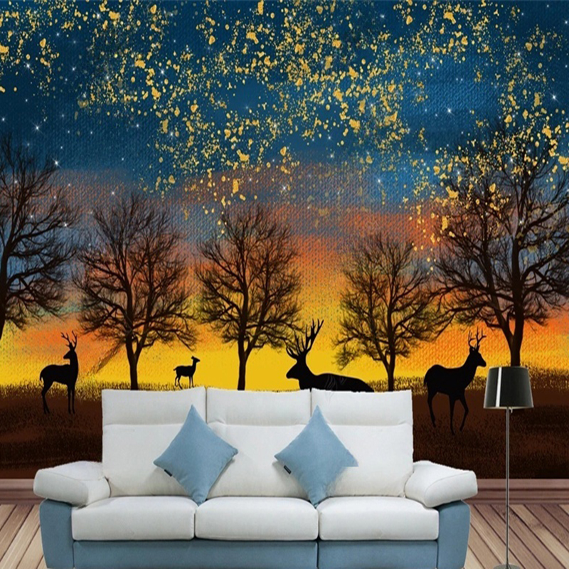 Modern Style Hand-painted Fore - огляд і ціна Home Improvement Background