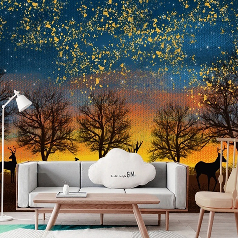 Modern Style Hand-painted Fore - огляд і ціна Home Improvement Background