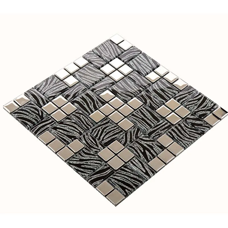 Luxury Black Silver Glass  Mos - огляд і ціна Home Improvement Background